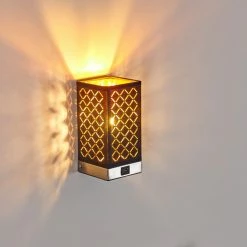 Hofstein Meldal Wandleuchte Silber, 1-flammig -Wandleuchten Verkaufsgeschäft meldal wandleuchte h3331095 10