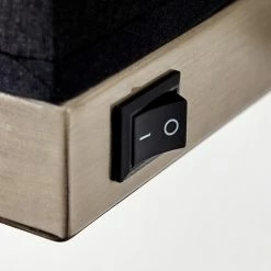 Hofstein Meldal Wandleuchte Silber, 1-flammig -Wandleuchten Verkaufsgeschäft meldal wandleuchte h3331095 5