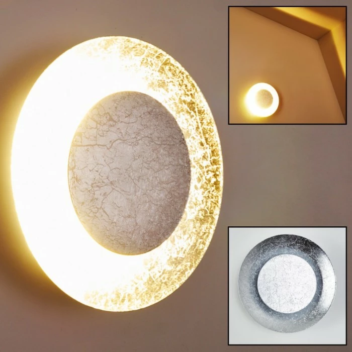 Hofstein Merlo Wandleuchte LED Silber, 1-flammig 1 Hofstein Merlo Wandleuchte LED Silber, 1-flammig