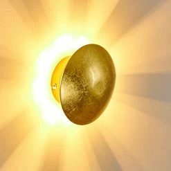 Hofstein Mezia Wandleuchte Gold, 1-flammig -Wandleuchten Verkaufsgeschäft mezia wandleuchte h3080672 11