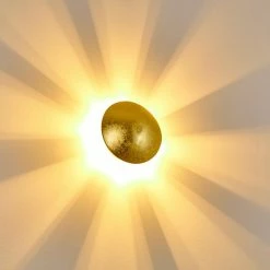 Hofstein Mezia Wandleuchte Gold, 1-flammig -Wandleuchten Verkaufsgeschäft mezia wandleuchte h3080672 5