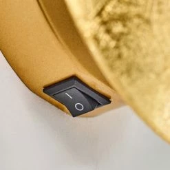 Hofstein Mezia Wandleuchte Gold, 1-flammig -Wandleuchten Verkaufsgeschäft mezia wandleuchte h3080672 7