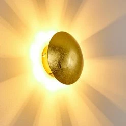 Hofstein Mezia Wandleuchte Gold, 1-flammig -Wandleuchten Verkaufsgeschäft mezia wandleuchte h3080672 8