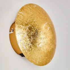 Hofstein Mezia Wandleuchte Gold, 1-flammig -Wandleuchten Verkaufsgeschäft mezia wandleuchte h3080696 13