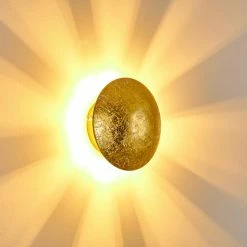 Hofstein Mezia Wandleuchte Gold, 1-flammig -Wandleuchten Verkaufsgeschäft mezia wandleuchte h3080696 4