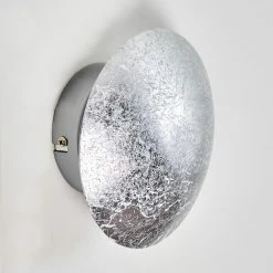 Hofstein Mezia Wandleuchte Silber, 1-flammig -Wandleuchten Verkaufsgeschäft mezia wandleuchte h3080719 11