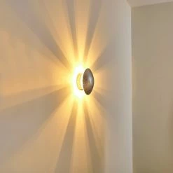 Hofstein Mezia Wandleuchte Silber, 1-flammig -Wandleuchten Verkaufsgeschäft mezia wandleuchte h3080719 16