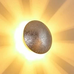 Hofstein Mezia Wandleuchte Silber, 1-flammig -Wandleuchten Verkaufsgeschäft mezia wandleuchte h3080719 7