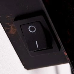 Hofstein Moheda Wandleuchte Schwarz, Rostfarben, 1-flammig -Wandleuchten Verkaufsgeschäft moheda wandleuchte h3318058 19