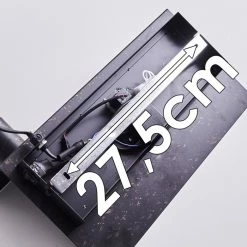 Hofstein Moheda Wandleuchte Schwarz, Rostfarben, 1-flammig -Wandleuchten Verkaufsgeschäft moheda wandleuchte h3318058 25