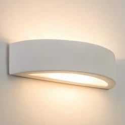 Hofstein Montefalco Wandleuchte Weiß, 1-flammig -Wandleuchten Verkaufsgeschäft montefalco wandleuchte h168715 9