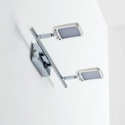 Hofstein Moosonee Wandleuchte LED Chrom, 2-flammig -Wandleuchten Verkaufsgeschäft moosonee wandleuchte h3009635 6