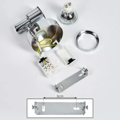 Hofstein Morges Deckenleuchte LED Chrom, 1-flammig 14 Hofstein Morges Deckenleuchte LED Chrom, 1-flammig -Wandleuchten Verkaufsgeschäft morges deckenleuchte h3458600 4