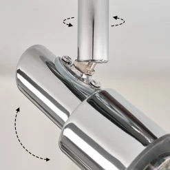 Hofstein Morges Deckenleuchte LED Chrom, 1-flammig 15 Hofstein Morges Deckenleuchte LED Chrom, 1-flammig -Wandleuchten Verkaufsgeschäft morges deckenleuchte h3458600 5