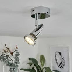 Hofstein Morges Deckenleuchte LED Chrom, 1-flammig 16 Hofstein Morges Deckenleuchte LED Chrom, 1-flammig -Wandleuchten Verkaufsgeschäft morges deckenleuchte h3458600 6