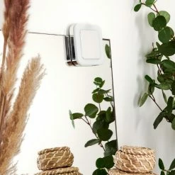 Hofstein Morges Spiegelleuchte LED Chrom, Weiß, 1-flammig -Wandleuchten Verkaufsgeschäft morges spiegelleuchte h3459959 9