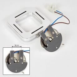 Hofstein Morges Spiegelleuchte LED Chrom, Weiß, 1-flammig -Wandleuchten Verkaufsgeschäft morges spiegelleuchte h3459973 4