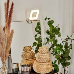 Hofstein Morges Spiegelleuchte LED Chrom, Weiß, 1-flammig -Wandleuchten Verkaufsgeschäft morges spiegelleuchte h3459973 6