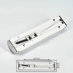 Hofstein Morges Wandleuchte LED Chrom, Transparent, Klar, 1-flammig -Wandleuchten Verkaufsgeschäft morges wandleuchte h3381557 4