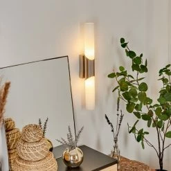 Hofstein Morges Wandleuchte Nickel-Matt, 2-flammig -Wandleuchten Verkaufsgeschäft morges wandleuchte h3577783 10