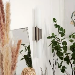 Hofstein Morges Wandleuchte Nickel-Matt, 2-flammig -Wandleuchten Verkaufsgeschäft morges wandleuchte h3577783 11