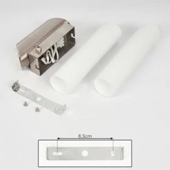 Hofstein Morges Wandleuchte Nickel-Matt, 2-flammig -Wandleuchten Verkaufsgeschäft morges wandleuchte h3577783 4