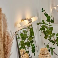 Hofstein Morges Wandleuchte Nickel-Matt, 2-flammig -Wandleuchten Verkaufsgeschäft morges wandleuchte h3577806 10