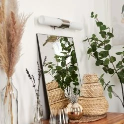 Hofstein Morges Wandleuchte Nickel-Matt, 2-flammig -Wandleuchten Verkaufsgeschäft morges wandleuchte h3577806 11