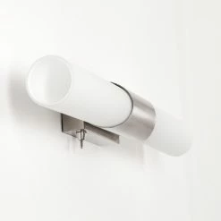 Hofstein Morges Wandleuchte Nickel-Matt, 2-flammig -Wandleuchten Verkaufsgeschäft morges wandleuchte h3577806 7