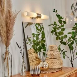 Hofstein Morges Wandleuchte Nickel-Matt, 2-flammig -Wandleuchten Verkaufsgeschäft morges wandleuchte h3577806 8