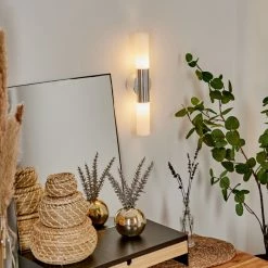 Hofstein Morges Wandleuchte Nickel-Matt, 2-flammig -Wandleuchten Verkaufsgeschäft morges wandleuchte h3578520 10