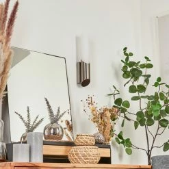 Hofstein Morges Wandleuchte Nickel-Matt, 1-flammig -Wandleuchten Verkaufsgeschäft morges wandleuchte h3610060 11