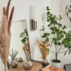 Hofstein Morges Wandleuchte Nickel-Matt, 1-flammig -Wandleuchten Verkaufsgeschäft morges wandleuchte h3610060 9