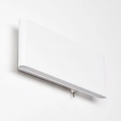 Hofstein Mosambik Wandleuchte LED Wei&szlig;, 1-flammig -Wandleuchten Verkaufsgeschäft mosambik wandleuchte h3372234 4