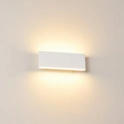 Hofstein Mosambik Wandleuchte LED Wei&szlig;, 1-flammig -Wandleuchten Verkaufsgeschäft mosambik wandleuchte h3372234 7