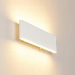 Hofstein Mosambik Wandleuchte LED Wei&szlig;, 1-flammig -Wandleuchten Verkaufsgeschäft mosambik wandleuchte h3372258 2