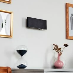 Hofstein Mosambik Wandleuchte LED Schwarz, Wei&szlig;, 1-flammig -Wandleuchten Verkaufsgeschäft mosambik wandleuchte h3394212 9