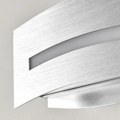 Hofstein Nagold Wandleuchte LED Nickel-Matt, Chrom, 1-flammig -Wandleuchten Verkaufsgeschäft nagold wandleuchte h3307410 10