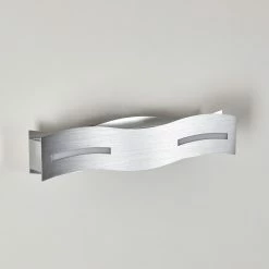 Hofstein Nagold Wandleuchte LED Nickel-Matt, Chrom, 1-flammig -Wandleuchten Verkaufsgeschäft nagold wandleuchte h3307410 5