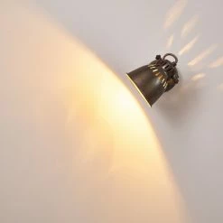 Hofstein Nanlia Wandleuchte Grau, Silber, 1-flammig -Wandleuchten Verkaufsgeschäft nanlia wandleuchte h3175439 do1 14