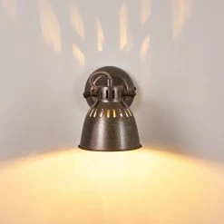 Hofstein Nanlia Wandleuchte Grau, Silber, 1-flammig -Wandleuchten Verkaufsgeschäft nanlia wandleuchte h3175439 do1 15