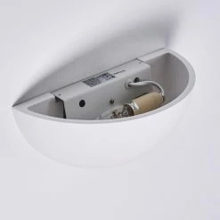 Hofstein Nasaker Wandleuchte Wei&szlig;, 1-flammig -Wandleuchten Verkaufsgeschäft nasaker wandleuchte h3118436 do1 10