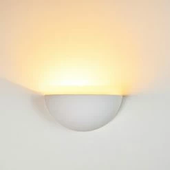 Hofstein Nasaker Wandleuchte Wei&szlig;, 1-flammig -Wandleuchten Verkaufsgeschäft nasaker wandleuchte h3118436 do1 4