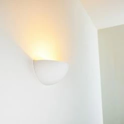 Hofstein Nasaker Wandleuchte Wei&szlig;, 1-flammig -Wandleuchten Verkaufsgeschäft nasaker wandleuchte h3118436 do1 5