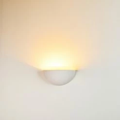 Hofstein Nasaker Wandleuchte Wei&szlig;, 1-flammig -Wandleuchten Verkaufsgeschäft nasaker wandleuchte h3118436 do1 6