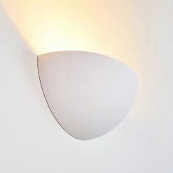 Hofstein Nasaker Wandleuchte Wei&szlig;, 1-flammig -Wandleuchten Verkaufsgeschäft nasaker wandleuchte h3118436 do1 8