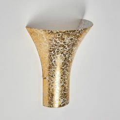 Hofstein Nerola Wandleuchte Gold, 1-flammig -Wandleuchten Verkaufsgeschäft nerola wandleuchte h169637 do4 13