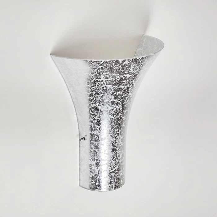 Hofstein Nerola Wandleuchte Silber, 1-flammig 14 Hofstein Nerola Wandleuchte Silber, 1-flammig – Bild 14
