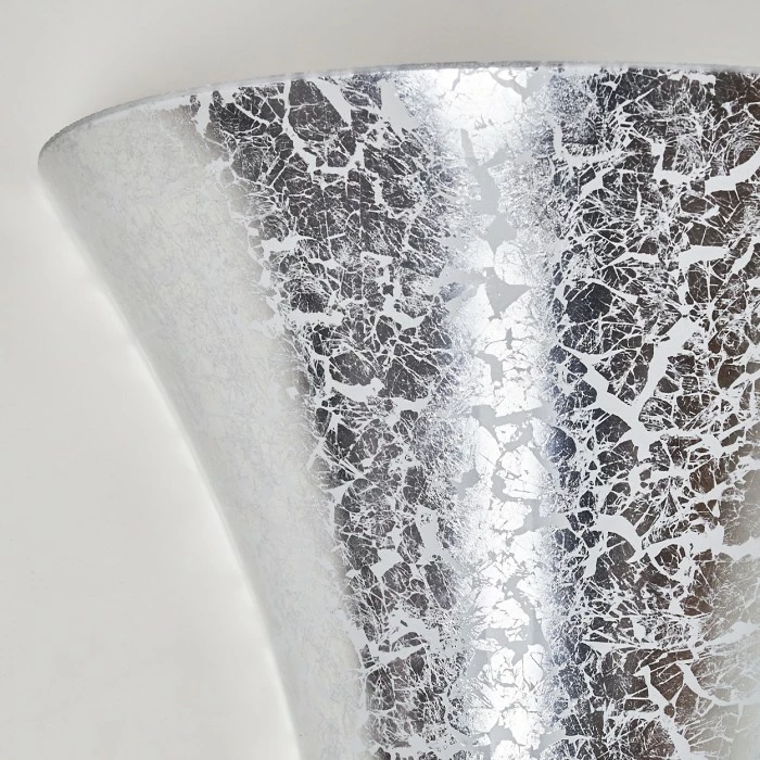 Hofstein Nerola Wandleuchte Silber, 1-flammig 15 Hofstein Nerola Wandleuchte Silber, 1-flammig – Bild 15