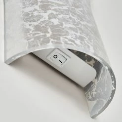 Hofstein Nerola Wandleuchte Silber, 1-flammig 31 Hofstein Nerola Wandleuchte Silber, 1-flammig -Wandleuchten Verkaufsgeschäft nerola wandleuchte h169644 do4 15